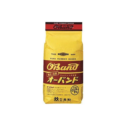 オーバンド 輪ゴム 1KG 40 GN-027JANコード：4971620215043パッケージサイズ:140mm×300mm×90mm 輪ゴムサイズ:内径101.5mm 折径160mm 幅21mm 厚さ1.1mm共和 オーバンド1KG #40 （130本入） GN027-2167 【4324161】【送料について】北海道、沖縄、離島は送料を頂きます。