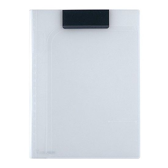 セキセイ アクティフ クリップファイル クリア ACT-5924-90 1冊JANコード：4974214176270薄くて軽い、持ち歩きやすくて機能的！【特長】・薄くて軽く、持ち歩きやすくて開閉しやすいマグネット式クリップファイルです。・表紙を閉じた状態で、クリップで固定すると開き防止にもなります。・書類脱落を防ぐストッパー機能が付いた一時保管に便利な内ポケット付です。・マグネット式クリップにより、ロッカーやキャビネットなどのスチール面に貼り付けが可能で、360度折り返して使用可能できます。・通常の使用方法で適正収容枚数はコピー用紙約10枚、スチール面に貼り付けて使用する際は収容枚数を5枚を基準とします。軽量、薄型のマグネット式クリップファイル開閉しやすいマグネットタイプのクリップボード。表紙を綴じた状態でクリップできるので移動時も安心。360度折り返して使用できます。アンケートやチェックシートに活用できる用箋です。【カラー】クリア 【サイズ】W237×H320(規格/A4-E型)【収容可能枚数】10枚 ※スチール面に貼りつけ時は5枚【送料について】北海道、沖縄、離島は送料を頂きます。