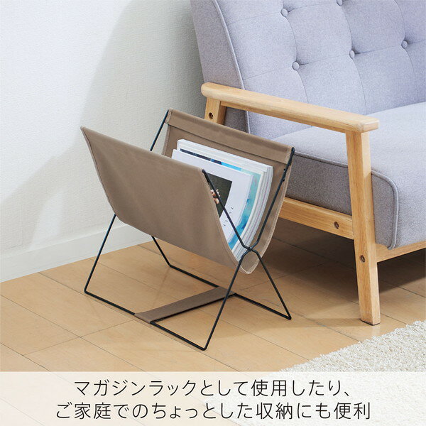 サイドバッグスタンド 黒 BGS100 折り畳み可能の紹介画像3