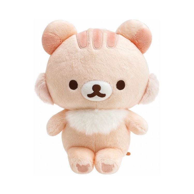 リラックマ ぬいぐるみM サクラノコリス MF22201 チャイロイコグマのぎゅ~っとぬいぐるみ デビュー5周年 ぬいぐるみ サンエックス 人形 フィギア グッズ キャラクター 正規品のサムネイル