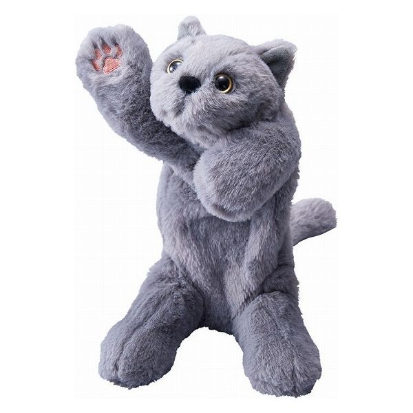 キングジム ポーズー ペンポーチ PZ2020 ネコ ぬいぐるみ 筆箱 スマホスタンド ふわふわ ボールチェー..