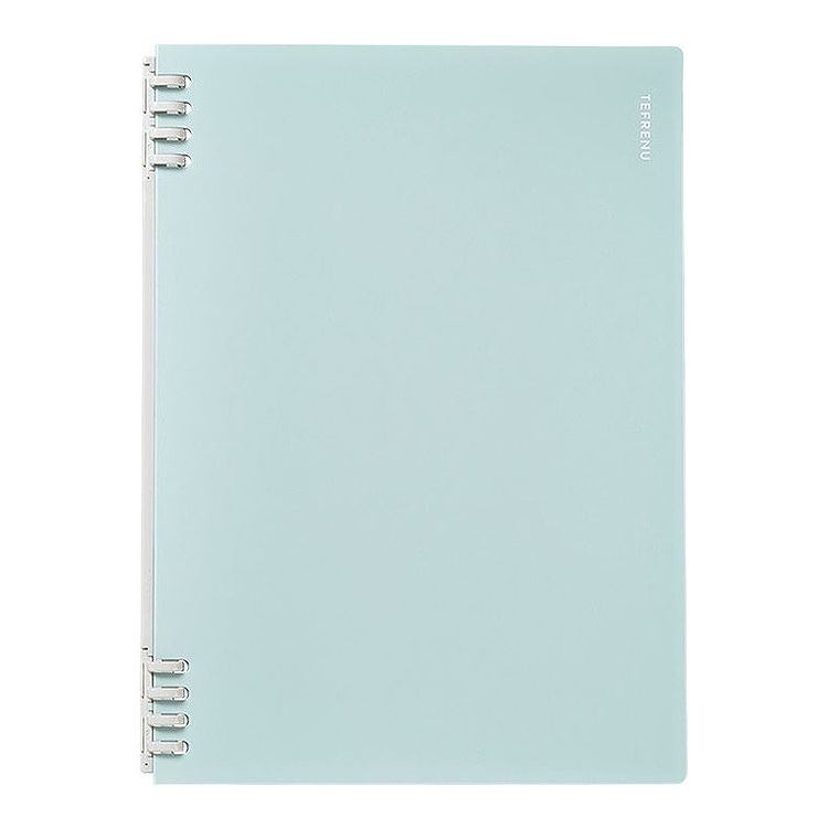 【商品説明】セパレート式のリングで、書くときに手にふれないリングノート。リーフの差し替えや追加が可能。材質:樹脂本体色:水色【送料について】北海道、沖縄、離島は送料を頂きます。LINKキイクロヒンミスミト