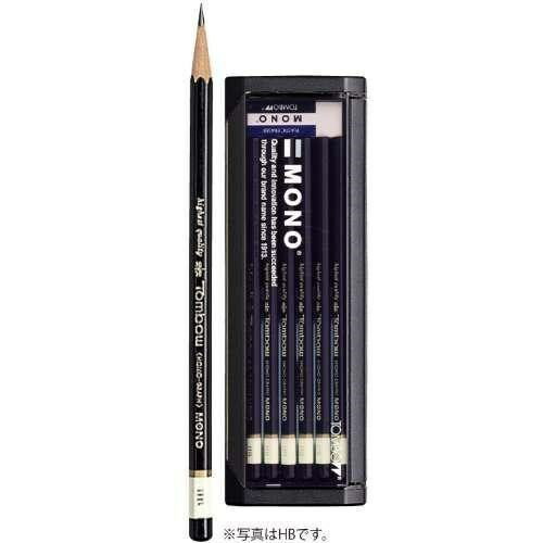 【まとめ買い2個セット】 トンボ鉛筆 モノ 鉛筆 6B 1ダース 文房具 文具 六角 学習【送料無料】