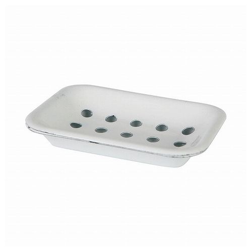 ENAMELED SOAP DISH Gi \[vfBbV CH13-H490 DULTON _g  킢(s)