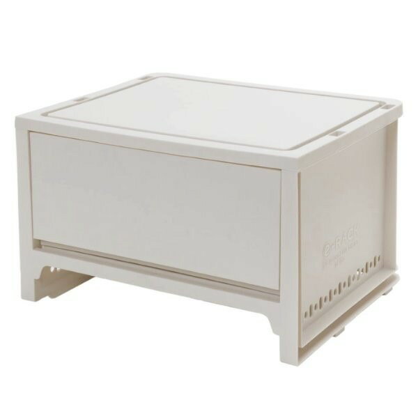 サンコープラスチック 日本製 日本製 引き出し 幅36.3×奥行28.8×高さ22.7cm e-ラック 収納ボックス プラスチック ベージュ eラック 引出し L BE(代引不可)【送料無料】