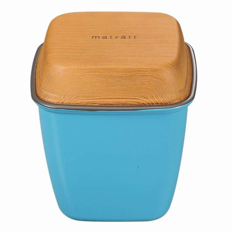 日本製 食洗機対応 弁当箱 2段 710ml matratt トールエマリエランチ ブルー(代引不可)