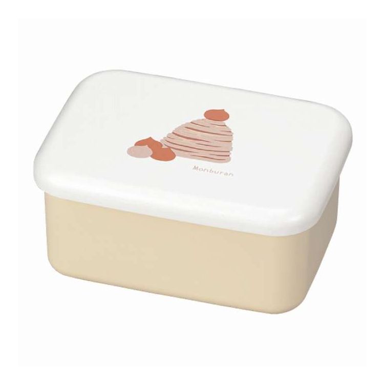 日本製 弁当箱 1段 500ml 長角一段弁当ミニ モンブラン たつみや(代引不可)