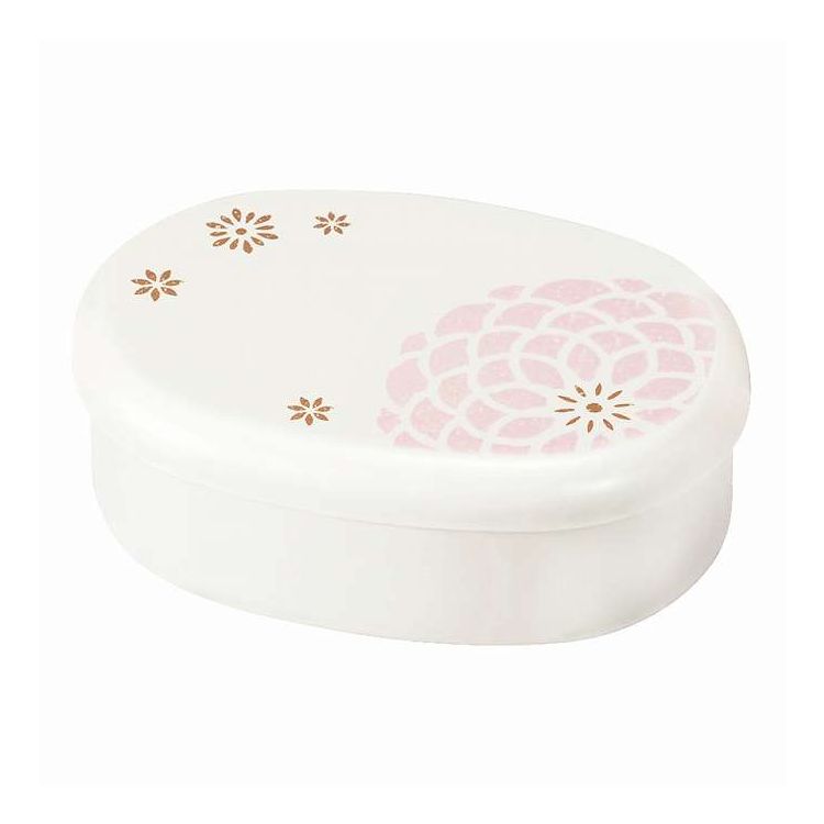 日本製 弁当箱 480ml 小判一段弁当 パール百華 ピンク たつみや(代引不可)