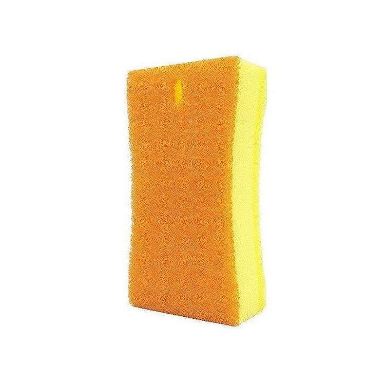 【商品説明】泡立ちが良く、キズをつけずに洗えます。3層構造で洗剤を無駄なくキープします。ふつうの汚れはスポンジ面、ガンコな汚れは不織布面と使い分けができます。持ちやすく洗いやすい形状です。不織布とスポンジ部分に菌を抑える加工を施しています。【商品情報】■サイズ約幅8.3×奥行4.5×高さ15.8（cm）重量：約18g■材質不織布：ナイロンスポンジ：ポリウレタン■生産国日本製■セット内容1個【代引きについて】こちらの商品は、代引きでの出荷は受け付けておりません。【送料について】北海道、沖縄、離島は送料を頂きます。
