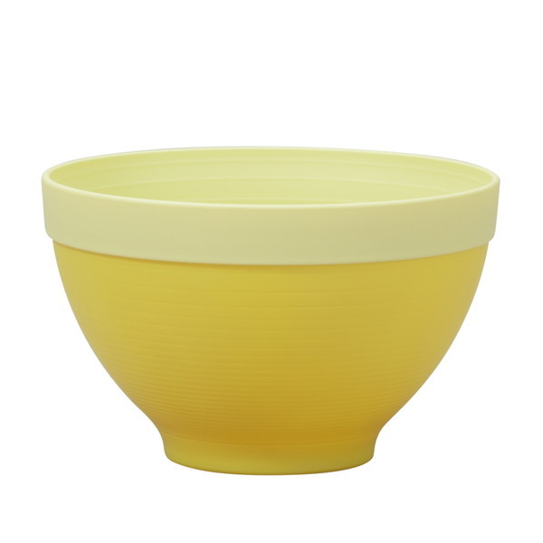 汁椀 430ml スープボウル MIN FARG プラスチック イエロー(代引不可)