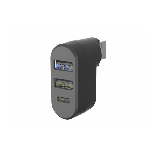 カシムラ USB-A充電ポート増設 USB-A×2ポート・USB-C×1 合計最大出力3A DC-054 カシムラ USB-A充電ポート増設 USB-A×2ポート・USB-C×1 合計最大出力3A DC-054