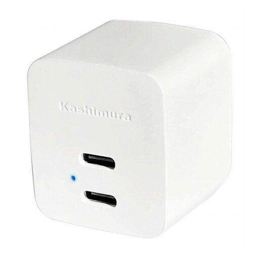 カシムラ 電源タップ AC Type-C 2P 12W WH AC-036 カシムラ 電源タップ AC Type-C 2P 12W WH AC-036