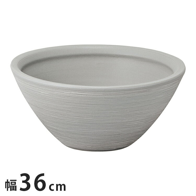■商品サイズ幅360×H170mm■素材陶器■重量5kg■生産国日本■特徴ガーデンに溶け込む、潤いの空間。排水のための目皿が付いています。簡易的な止水栓付きです。※継続的に水鉢としてご使用になる場合は、コーキングで止水処理を行って下さい。手加工品のため、一つ一つサイズ、表情、色に幅があります。陶器は破損のおそれがあります。硬いものなどで衝撃を与えないようにご注意ください。商品によっては表面及び内面のザラつきなどにご注意ください。■備考目皿、ゴム栓【代引きについて】こちらの商品は、代引きでの出荷は受け付けておりません。【送料について】北海道、沖縄、離島は送料を頂きます。ユニソン 陶芸ポットグレー 幅36cmグレー 幅39cmグレー 幅40cmグレー 幅47cmベージュ 幅47cmブラック 幅47cm