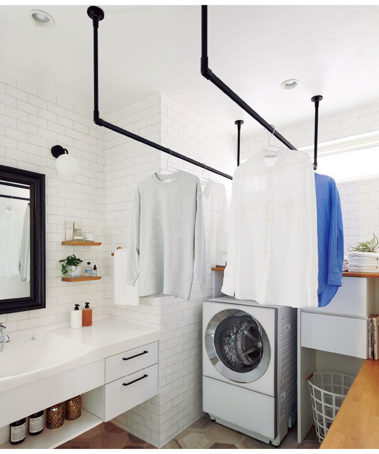 ハンギングバー 天井付Cタイプセット 90×17cm TOSO 日本製 ハンガーパイプ トーソー ディスプレイ 収納 ランドリー アルミ 取り付け diy 洋服 収納 ハンガーラック 物干し(代引不可)【送料無料】