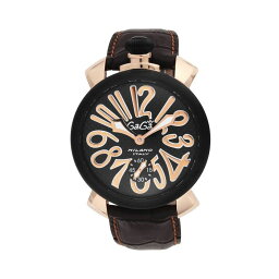 GaGaMILAN ガガミラノ 5014.01S-BRW ブランド 時計 腕時計 メンズ 誕生日 プレゼント ギフト カップル(代引不可)【送料無料】