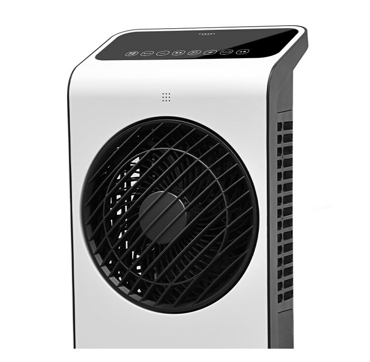 冷風扇 薄型 冷風扇風機 リモコン付き 冷風機 冷風扇風機 DCモーター 省エネ キャスター 家庭用 寝室 リビング 風量調整 涼風 涼しい おしゃれ 熱中症対策 スイング機能 ベルソス VS-DCF200【送料無料】