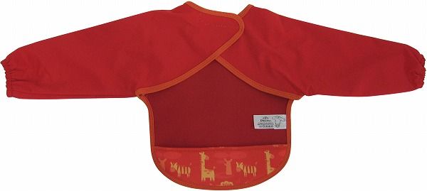 Bibetta ビベッタ ラグランスリーブ付 ウルトラビブ 【サファリ】 1個 6ヶ月~3歳半頃まで