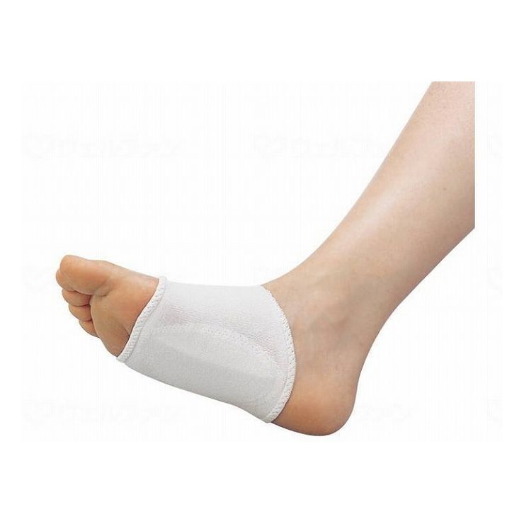 三進興産 ソルボタテアーチサポーター 薄型(1足入) オフホワイト S