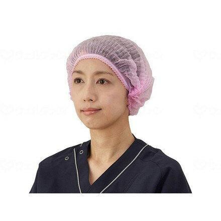 竹虎 サージキャップ ジャバラタイプ 100枚 ピンク ケース 076186(代引不可)【送料無料】