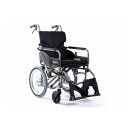 カワムラサイクル モダンAstyle 背折れ介助用 KMD A16 42 M No.68黒メッシュ(ポリエステル) 座幅42 前座43cm KMD-A16-42-M(代引不可)【送料無料】