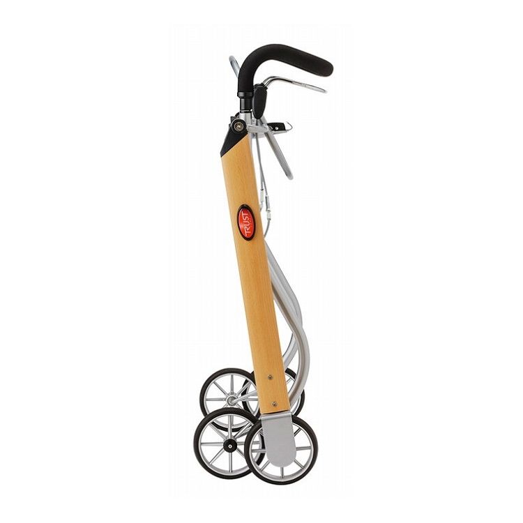 竹虎 室内用歩行車レッツゴー ウッドパターン - 117500【送料無料】