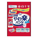 白十字 サルバやわ楽パンツ しっかり長時間18枚入り 袋 M-L 929042