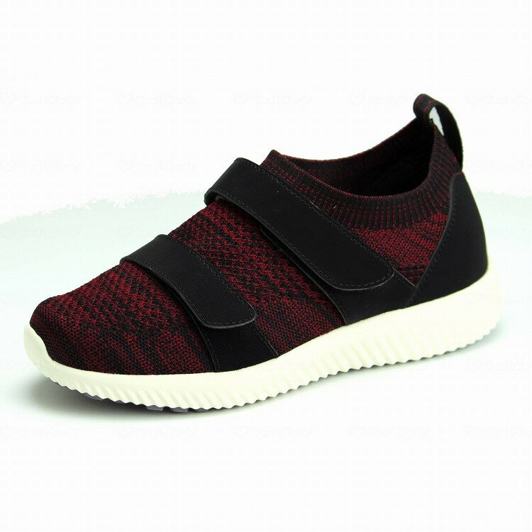 マリアンヌ SaiSai ストレッチニットスニーカー WG120 ディープレッド S 206366_7735_S(代引不可)【送料無料】