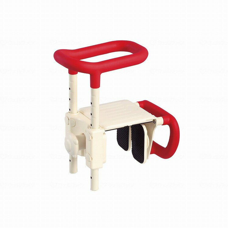 アロン化成 浴槽手すりUST-165W レッド(代引不可)【送料無料】