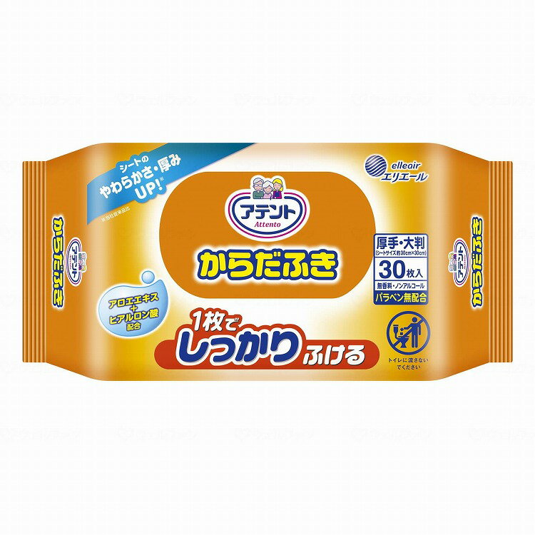 大王製紙 T からだふき30枚 袋(代引不可)