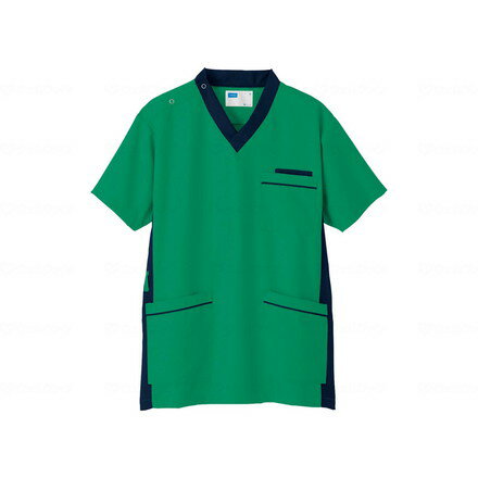 自重堂 WHISEL 男女兼用スクラブ WH11685 エメラルドグリーン M WH11685(代引不可)【送料無料】