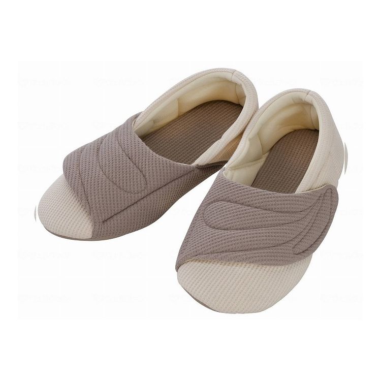 徳武産業 ワイドベルトワッフル グレー 左LL 右M 2229(代引不可)【送料無料】