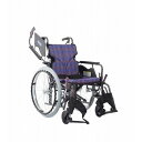 カワムラサイクル モダンBstyle 自走用 22インチ中・高床/紫チェック(A11)/座幅38-前座47cm 紫チェック(A11) 座幅38-前座47cm KMD-B22-38-SH 503326_1846_11508(代引不可)【送料無料】