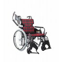 カワムラサイクル モダンBstyle 自走用 22インチ中・高床/赤チェック(A10)/座幅38-前座47cm 赤チェック(A10) 座幅38-前座47cm KMD-B22-38-SH 503326_1848_11508(代引不可)【送料無料】