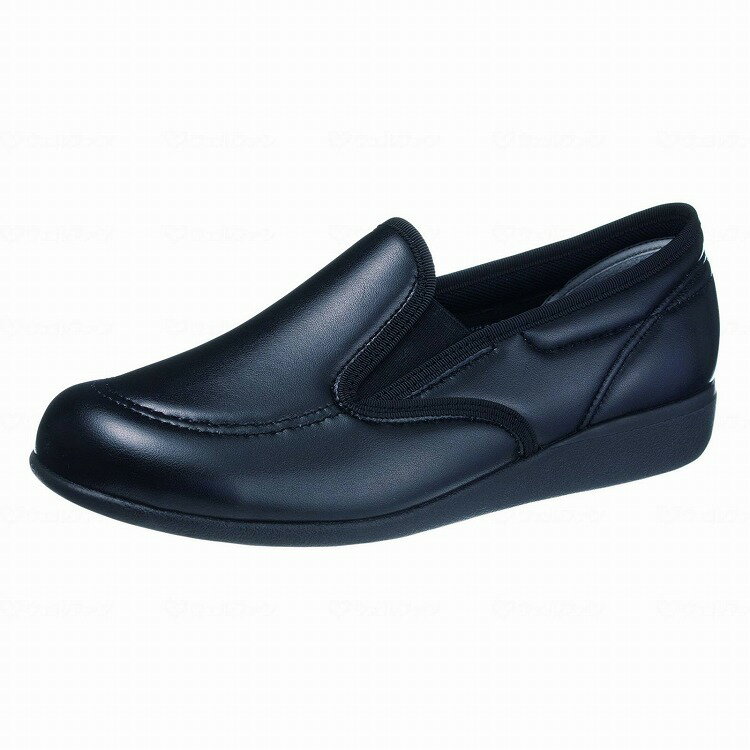 アサヒシューズ 快歩主義L172/ブラックスムース/22.0 ブラックスムース 22 KS23922 SM 211286 784 220 1足(代引不可)【送料無料】