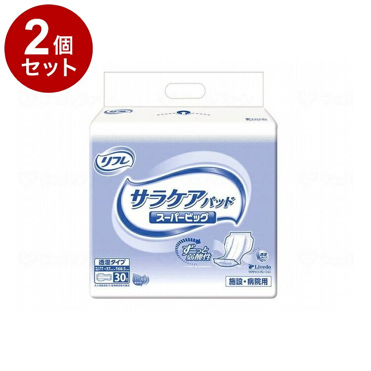 【単品2個セット】 リブドゥ Gサラケアパッドスーパービッグ 袋 18293(代引不可)【送料無料】