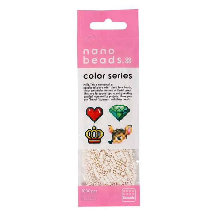 【予約商品 4月1日まで先行販売】ナノビーズ 単色 マシュマロ カワダ(代引不可)