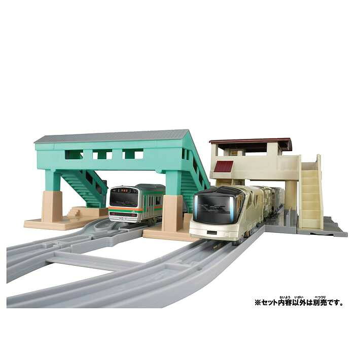 橋上駅舎と跨線橋キット【送料無料】
