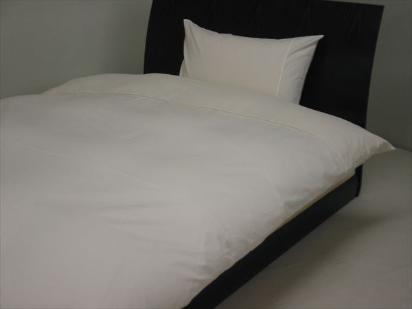 ツートンカラー　ボックスシーツ　クイーンサイズ　(代引不可)【送料無料】