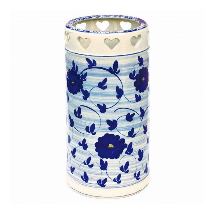 陶器傘立て U-09FB(代引不可)【送料無料】