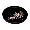 紀州塗 雅桜 10.0丸盆 2452066(代引不可)【送料無料】