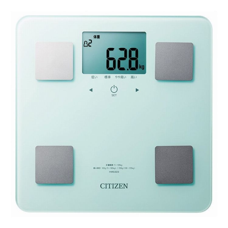 シチズン 体組成計 ペパーミント HMS323-PM(代引不可)【送料無料】