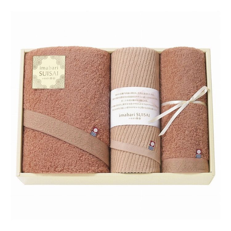 いまばり粋彩-SUISAI- 愛媛今治 タオルセット 60180(代引不可)【送料無料】