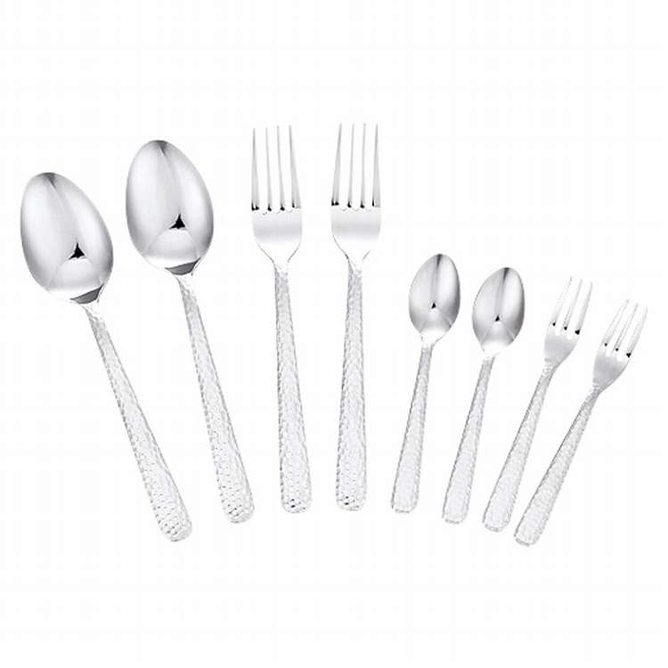 全组 - 燕匠一 鎚目カトラリー8点セット 170-412(代引不可)【送料無料】