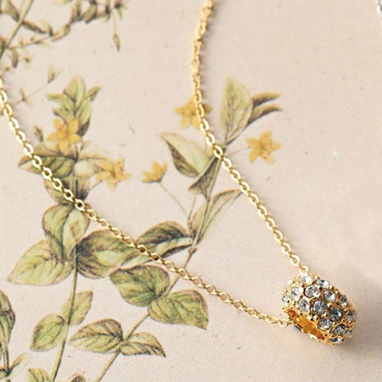 Paraiba - ジョルジュ レッシュ パヴェリングネックレス 467-122GR-N1 GO ゴールド(代引不可)【送料無料】