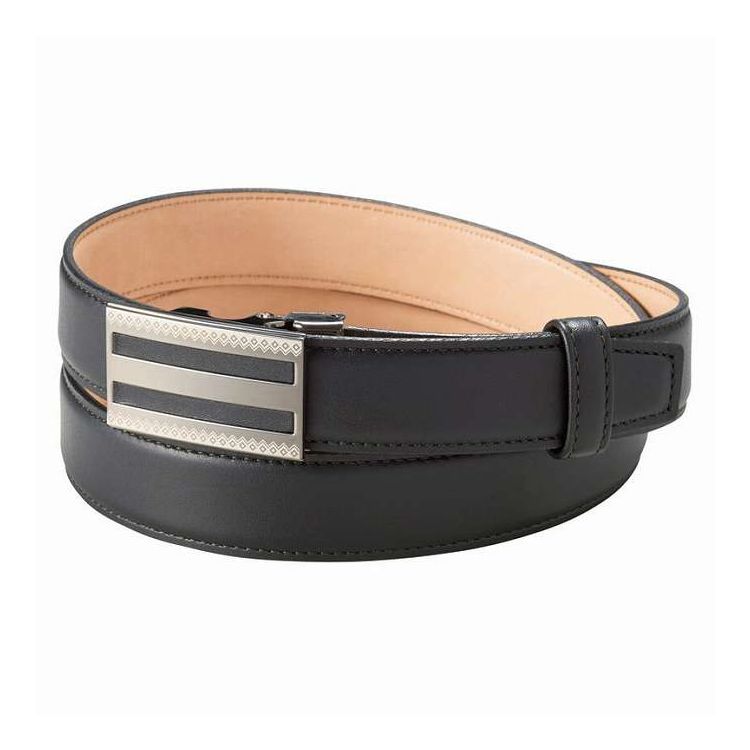 革工房いんのしま ロングフィットベルトブラック 63KI71-10(代引不可)【送料無料】