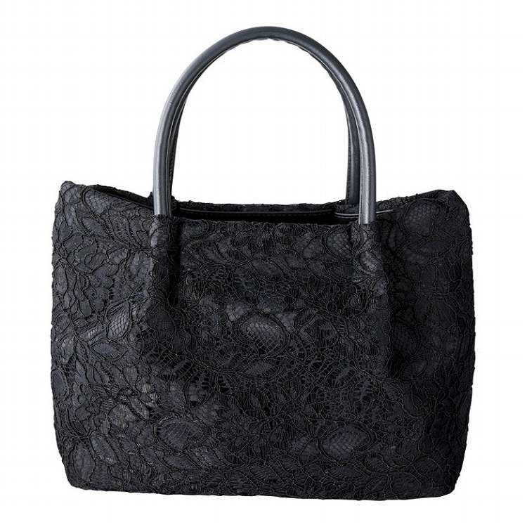 日本製レース手さげブラック UM-10000BK(代引不可)【送料無料】(4)