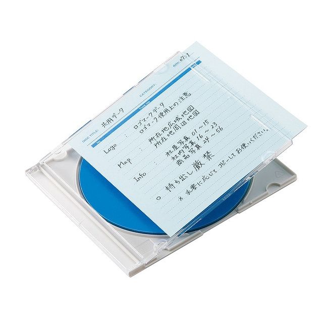 サンワサプライ 手書き用インデックスカード(ブルー) JP-IND6BL(代引不可)