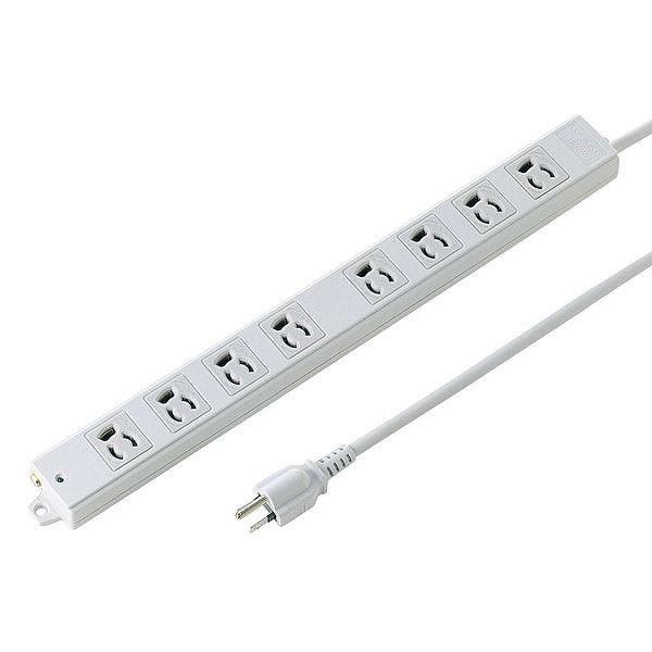 サンワサプライ 工事物件タップ(8個口・5m) TAP-KE8-5(代引不可)【送料無料】