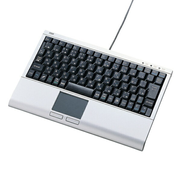 サンワサプライ タッチパッド付キーボード SKB-TP01SVN【送料無料】 (代引不可)