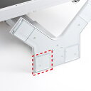 サンワサプライ 透明耐震ゴムG-BLOXゲル(50mm角4枚入り) QL-E84 (代引不可)【送料無料】